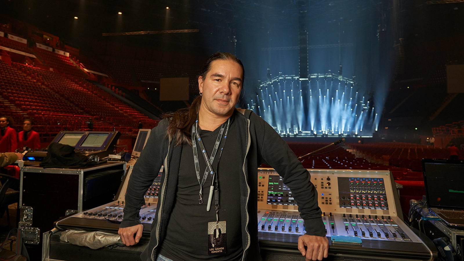 Jean-Marc Hauser, FOH Engineer