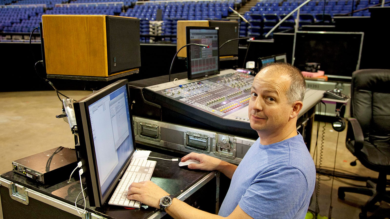 FOH Engineer Craig Doubet