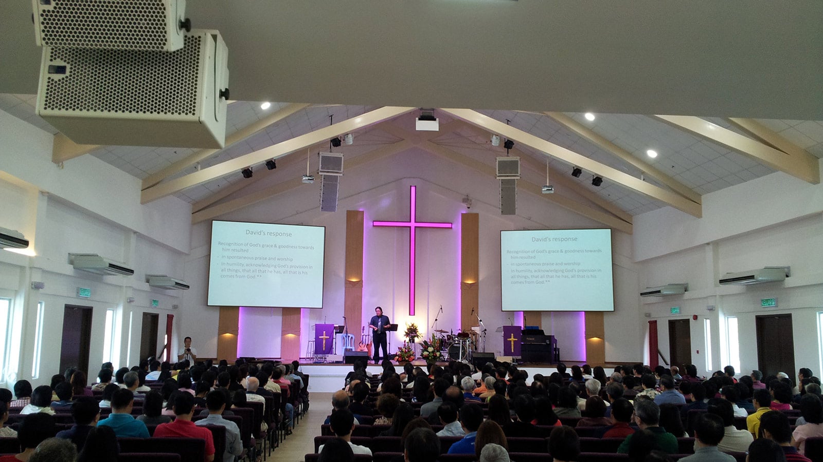 Malaysian Holy Light Church Chooses Meyer Sound MINA