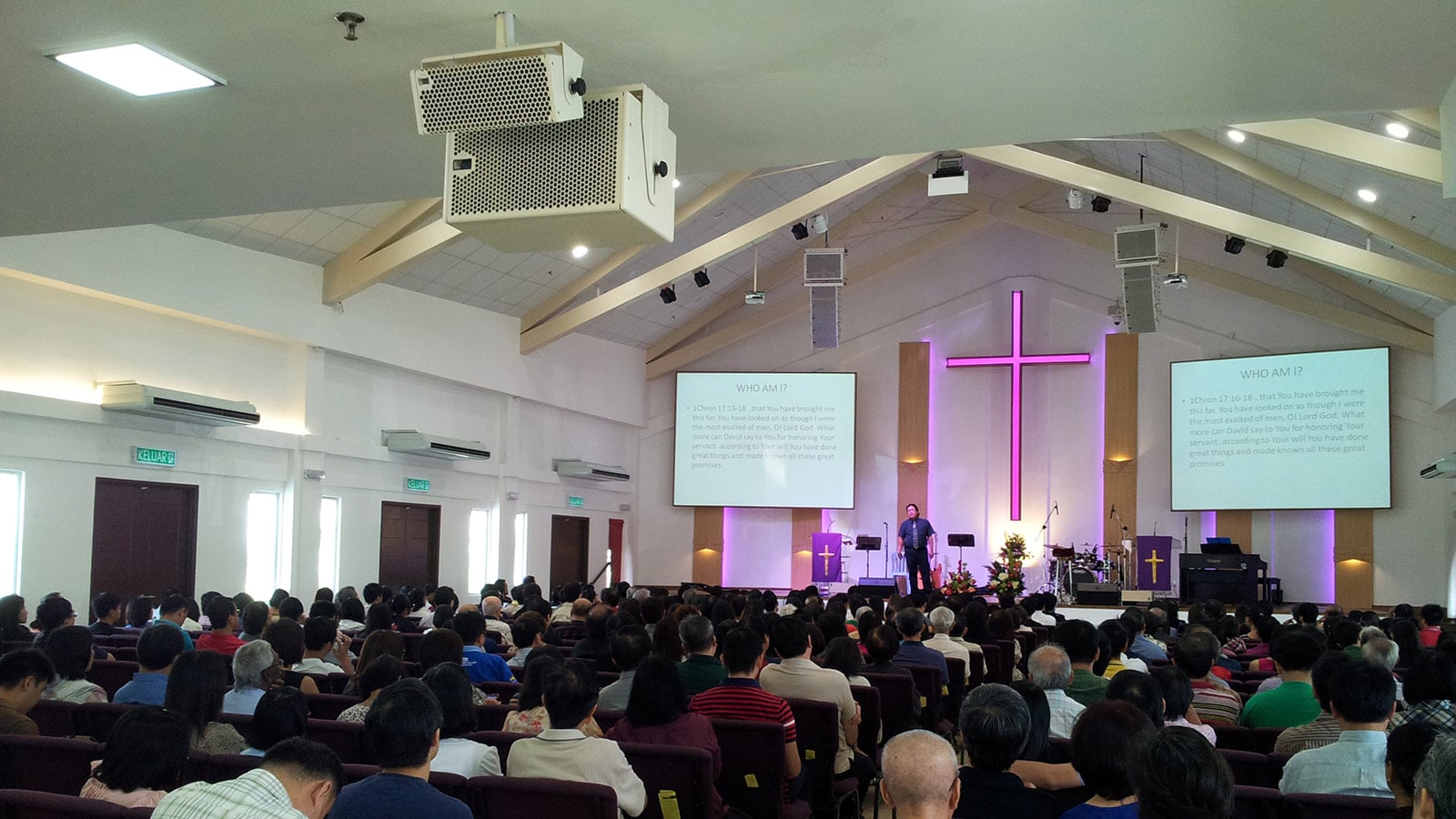 Malaysian Holy Light Church Chooses Meyer Sound MINA