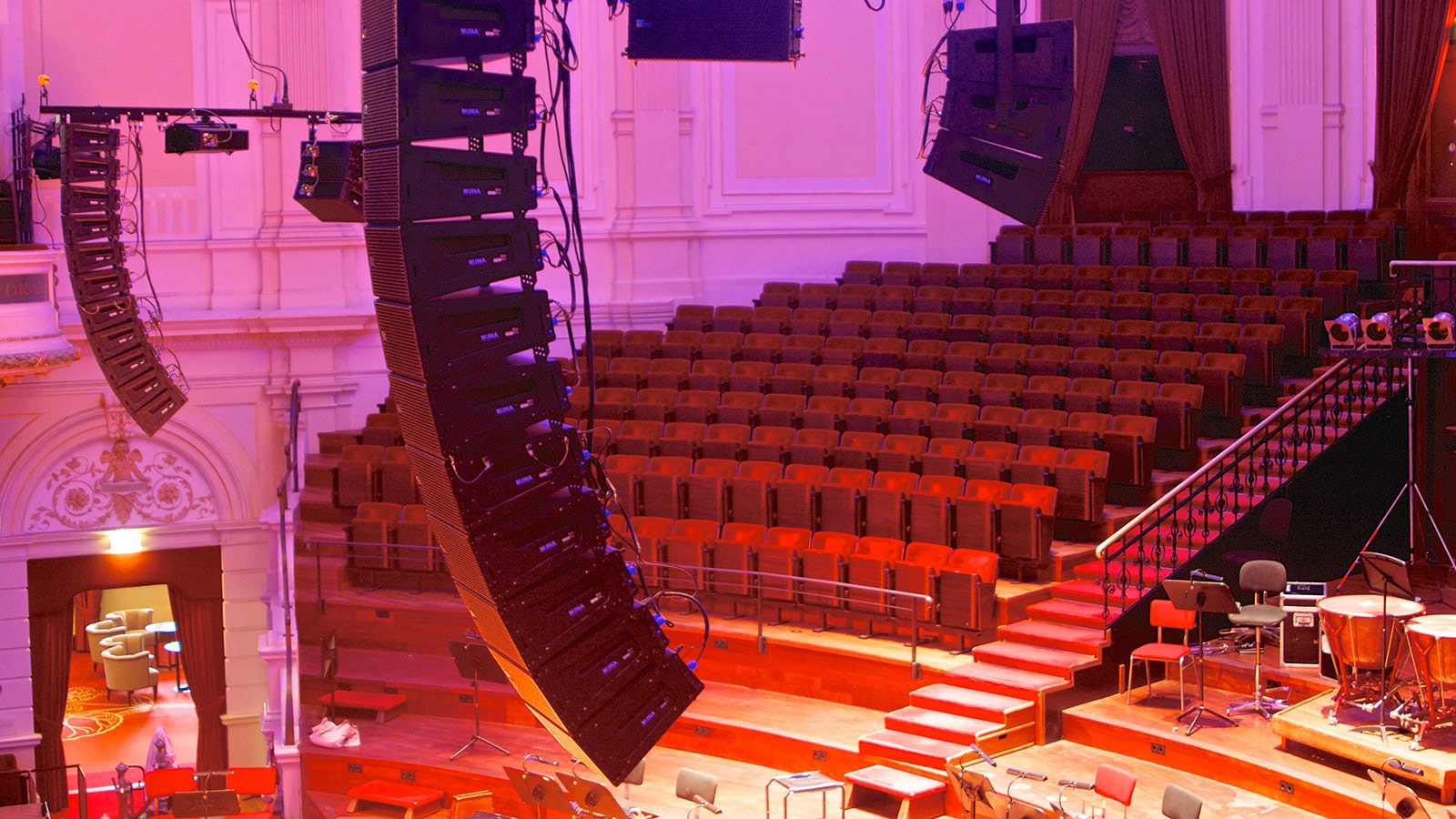 Meyer Sound MINA at Home in The Concertgebouw, Amsterdam's Legendary Orchestral Venue