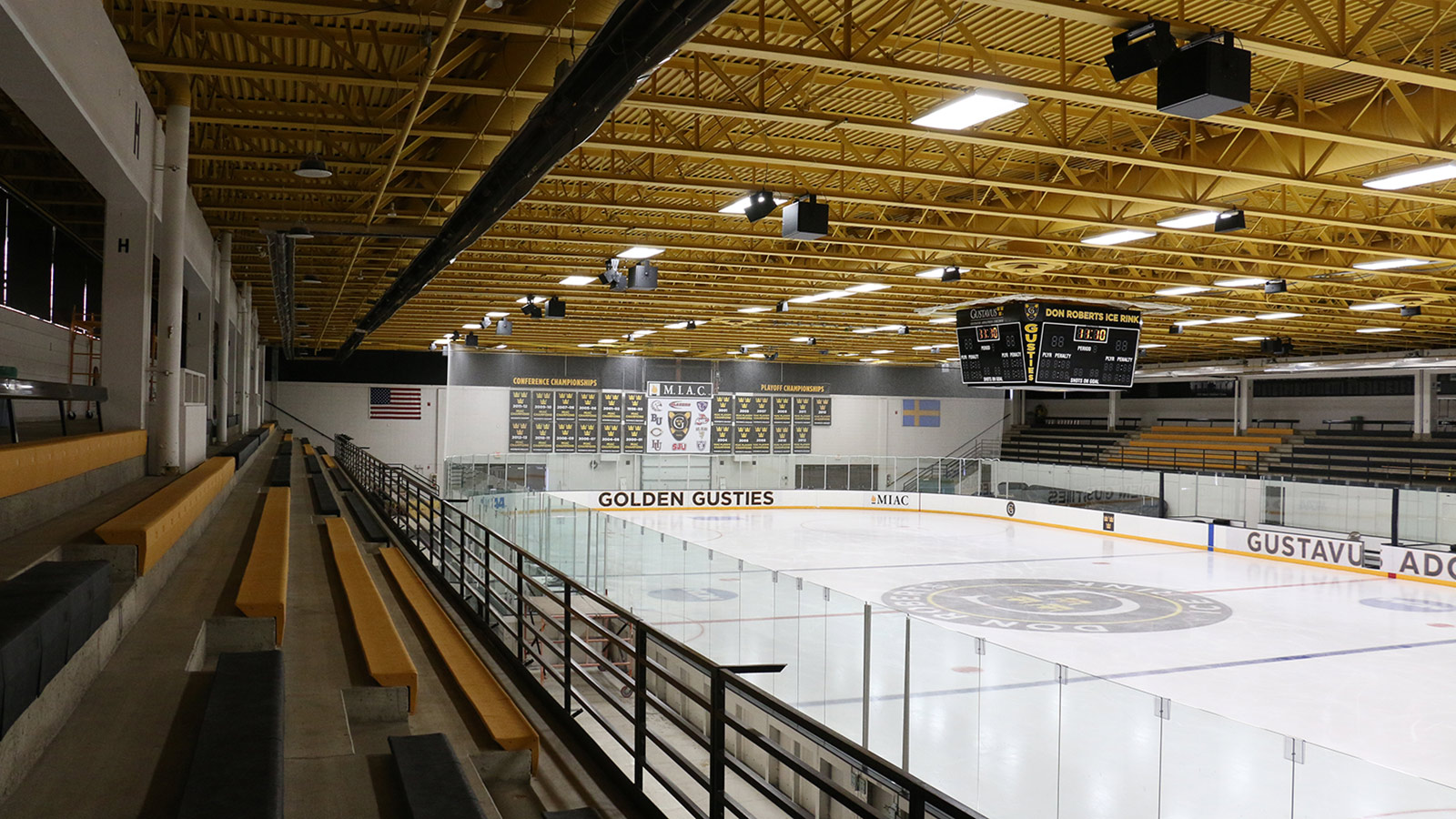 From Hockey Games to Nobel Conference, Meyer Sound IntelligentDC Gives Gustavus Adolphus College Arena a Sonic Advantage