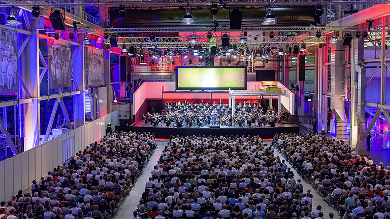 LEOPARD and Constellation Transform Audi Factory into Concert Hall