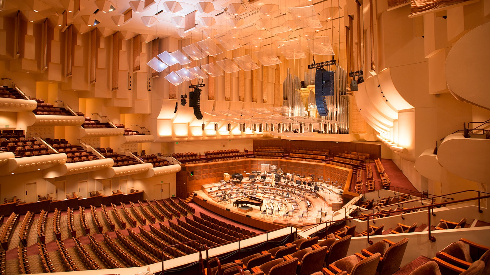 San Francisco's Davies Symphony Hall Chooses Meyer Sound LEOPARD Line Array