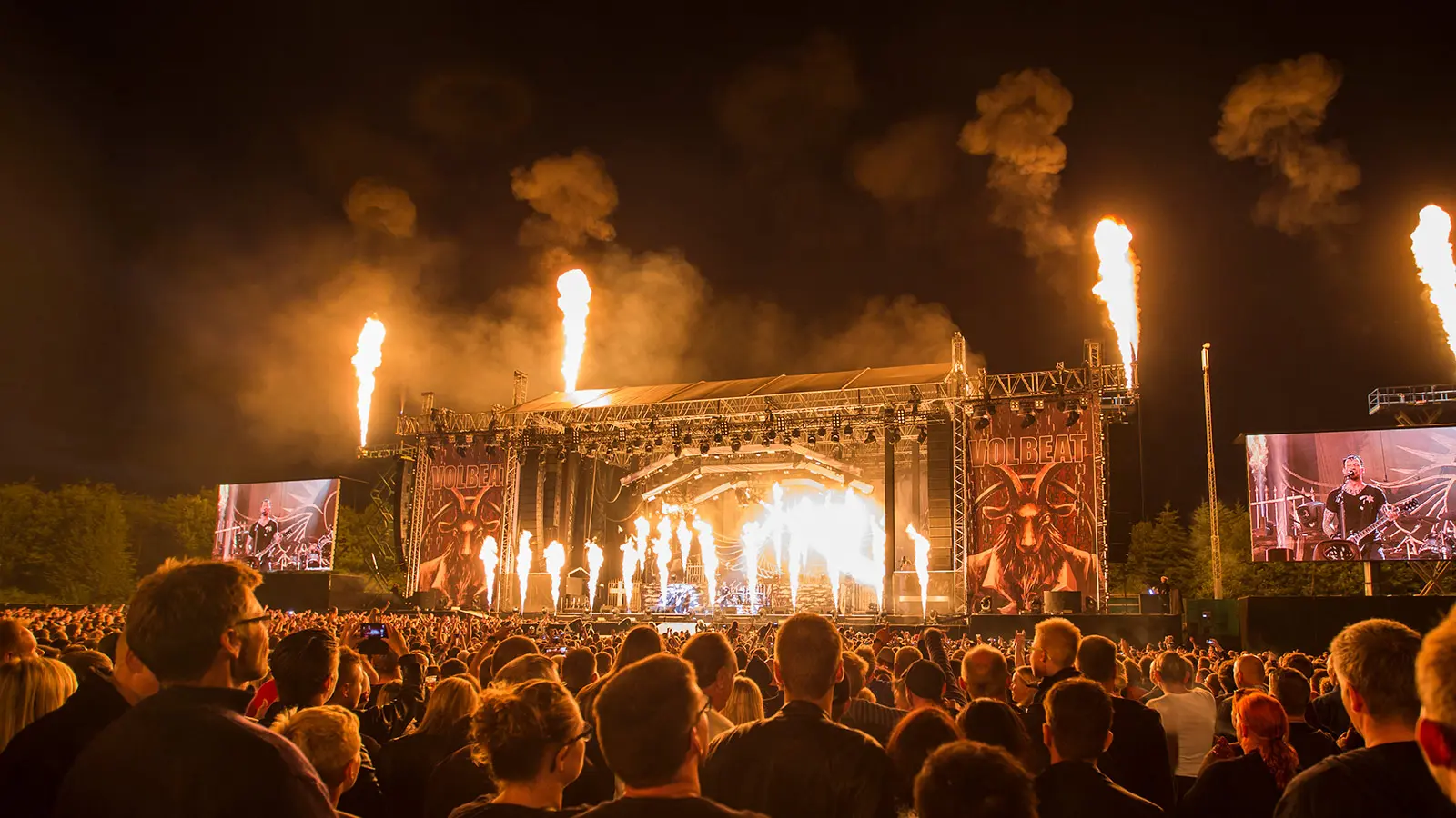 Volbeat Breaks Danish Records at Homecoming Show with Meyer Sound LEO
