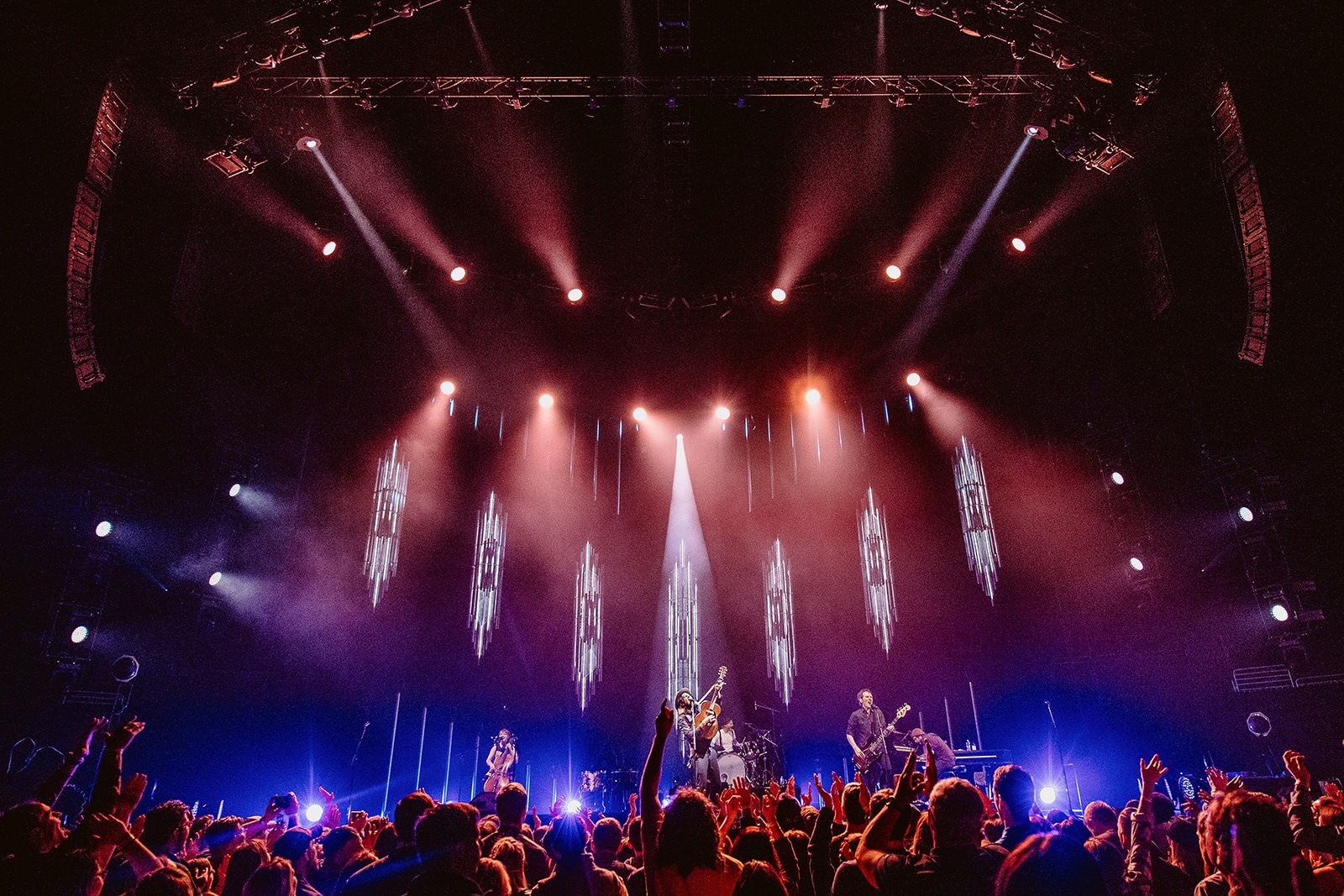 The Lumineers on the Road with Meyer Sound's LEO and LYON