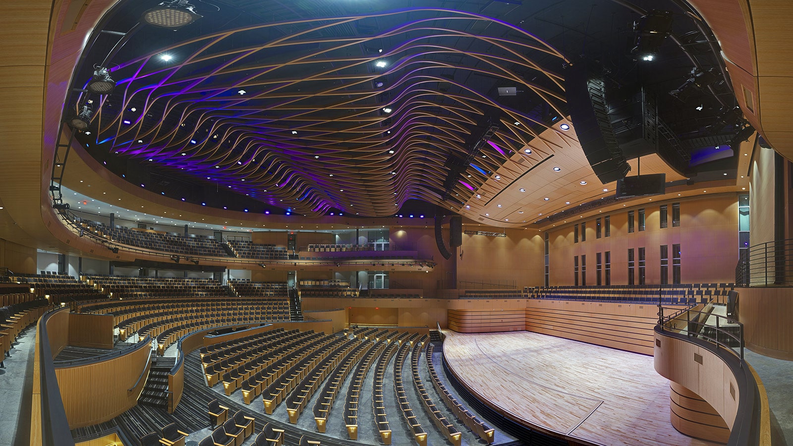 Liberty University Concert Hall Offers World-Leading Acoustical Flexibility with Meyer Sound Constellation