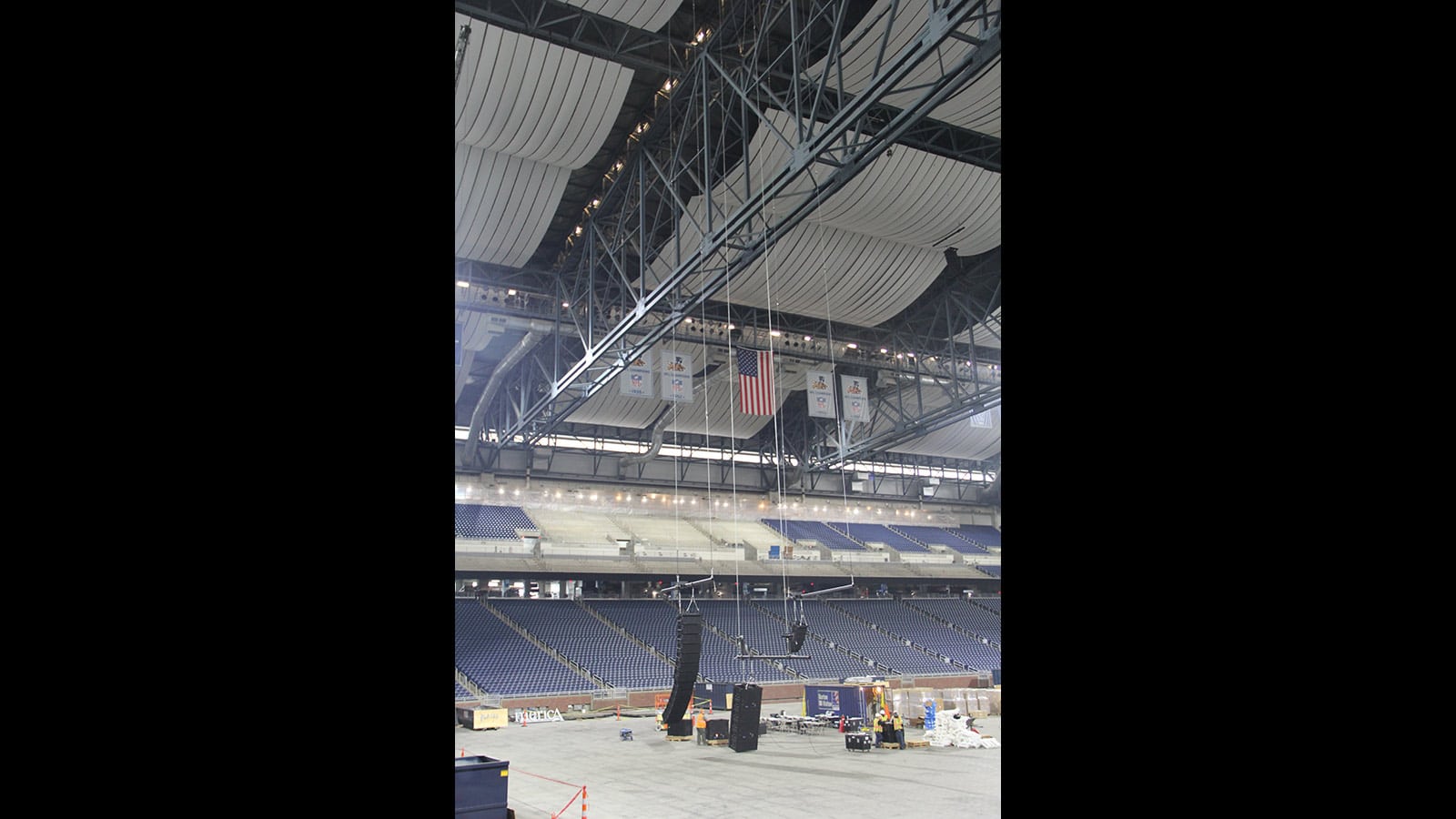 Detroit Lions Roar at Ford Field with Meyer Sound’s LEO Family