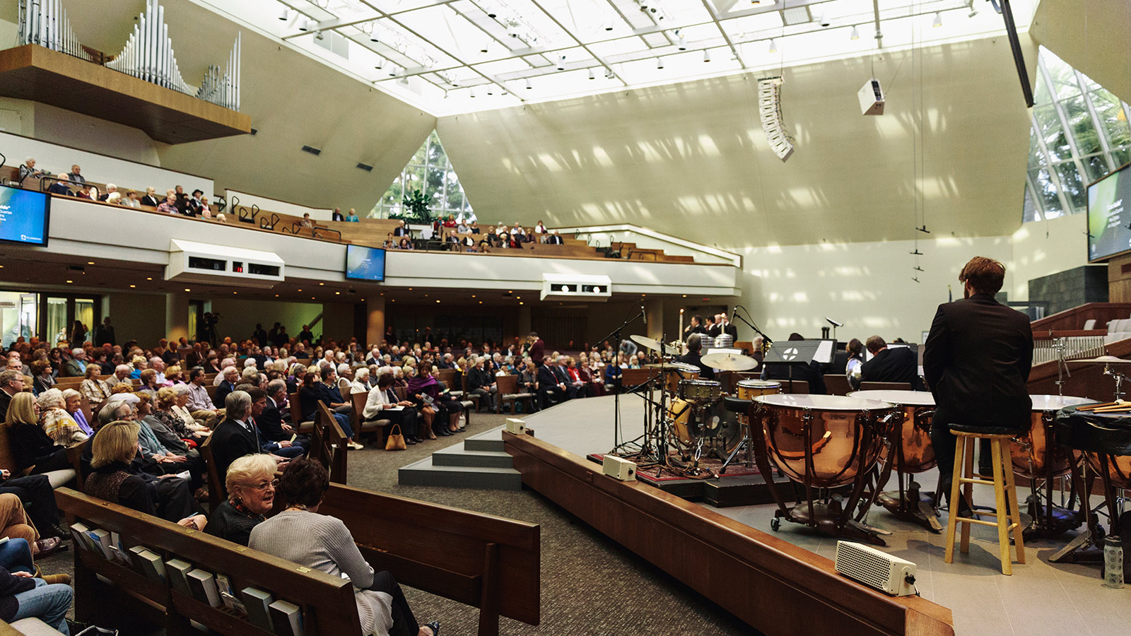 Meyer Sound LINA Arrays Flown in First Trio of Churches