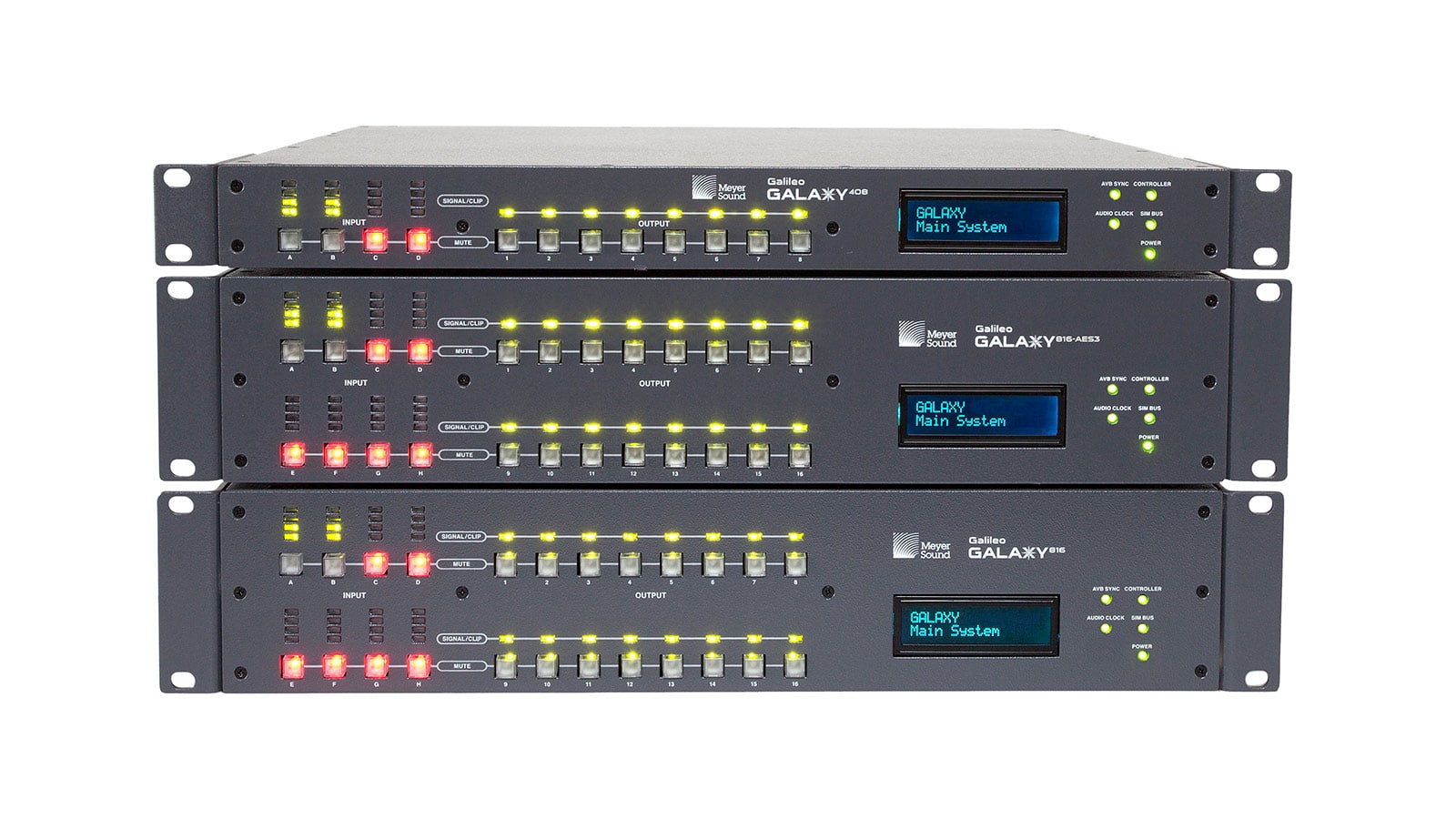 Galileo GALAXY Network Platform, three versions.