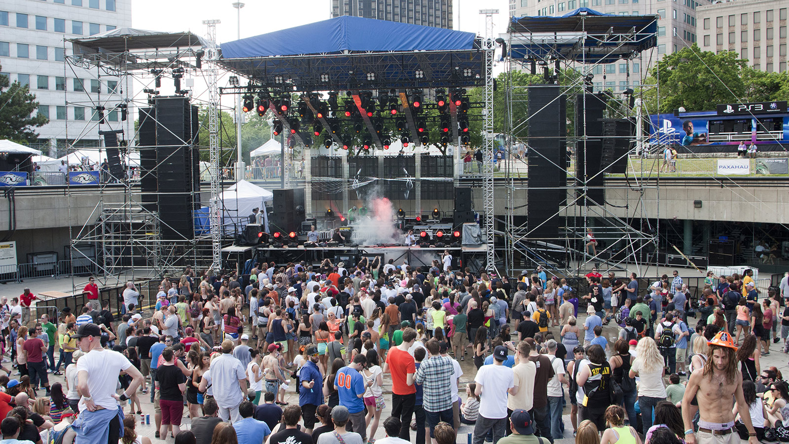 Thunder Audio Provides Meyer Sound MILO for Movement Electronic Music Festival