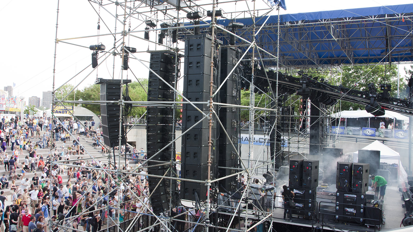 Thunder Audio Provides Meyer Sound MILO for Movement Electronic Music Festival