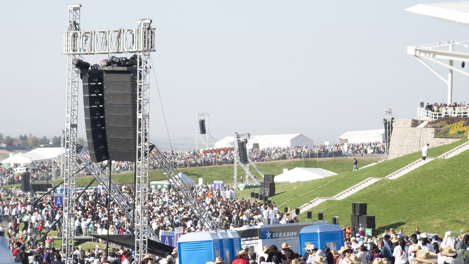 Record-breaking 268 Meyer Sound MILO Loudspeakers Support Papal Mass in Mexico