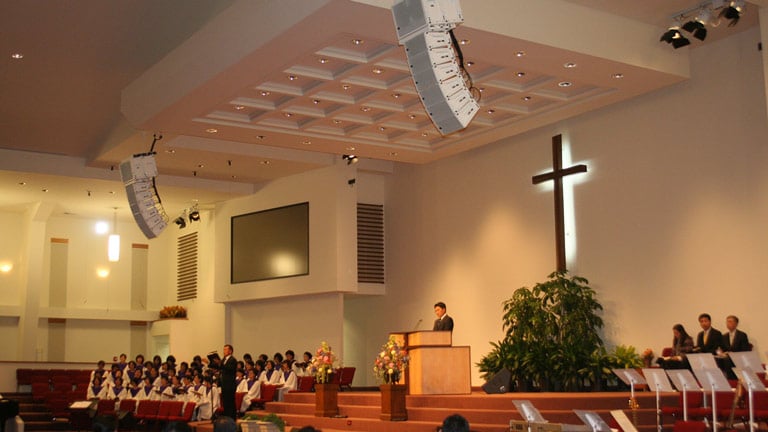 Meyer Sound MINA at Yuong-Sang Presbyterian Church