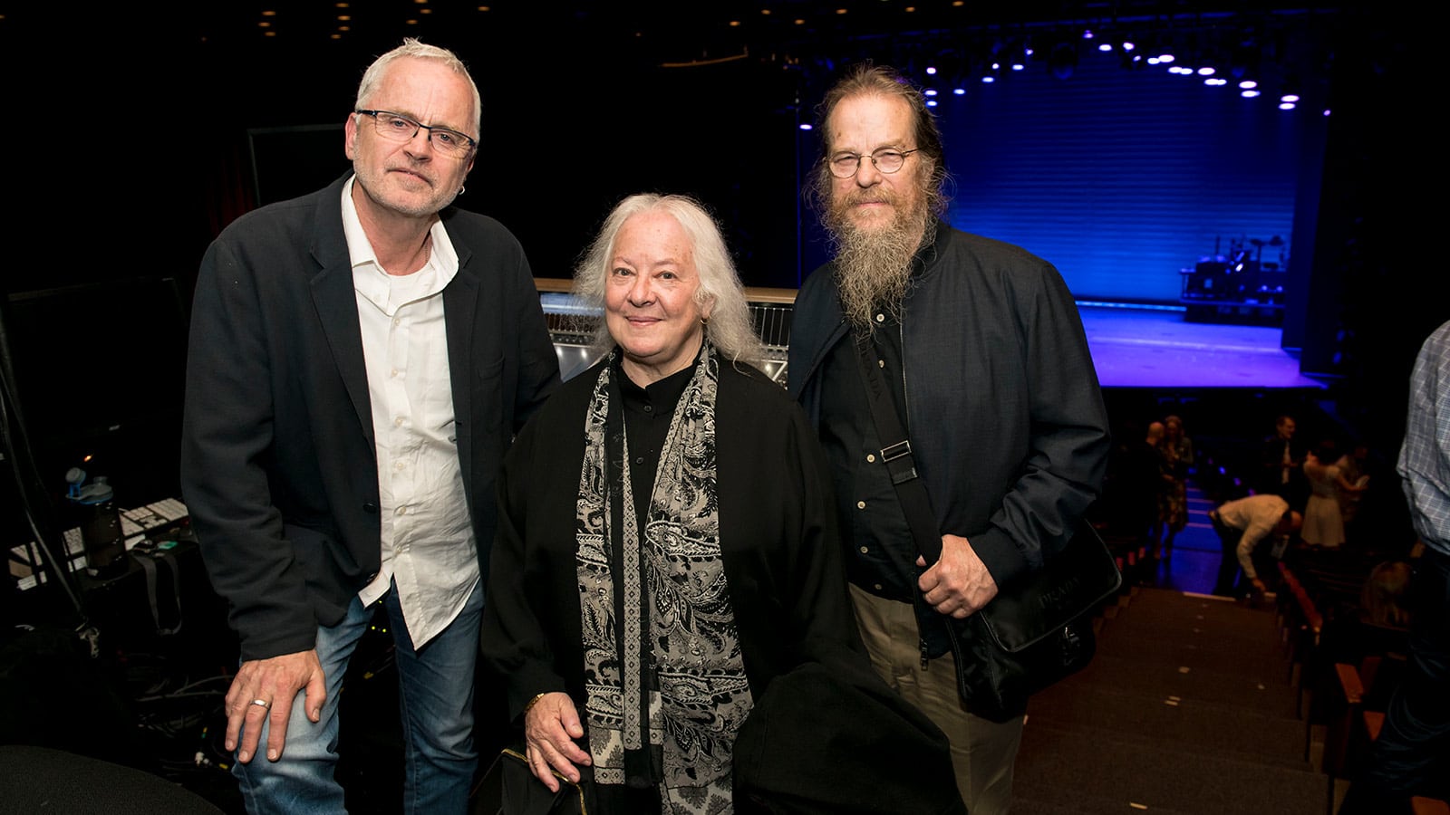 Left to right: Jonathan Deans, Helen Meyer, John Meyer