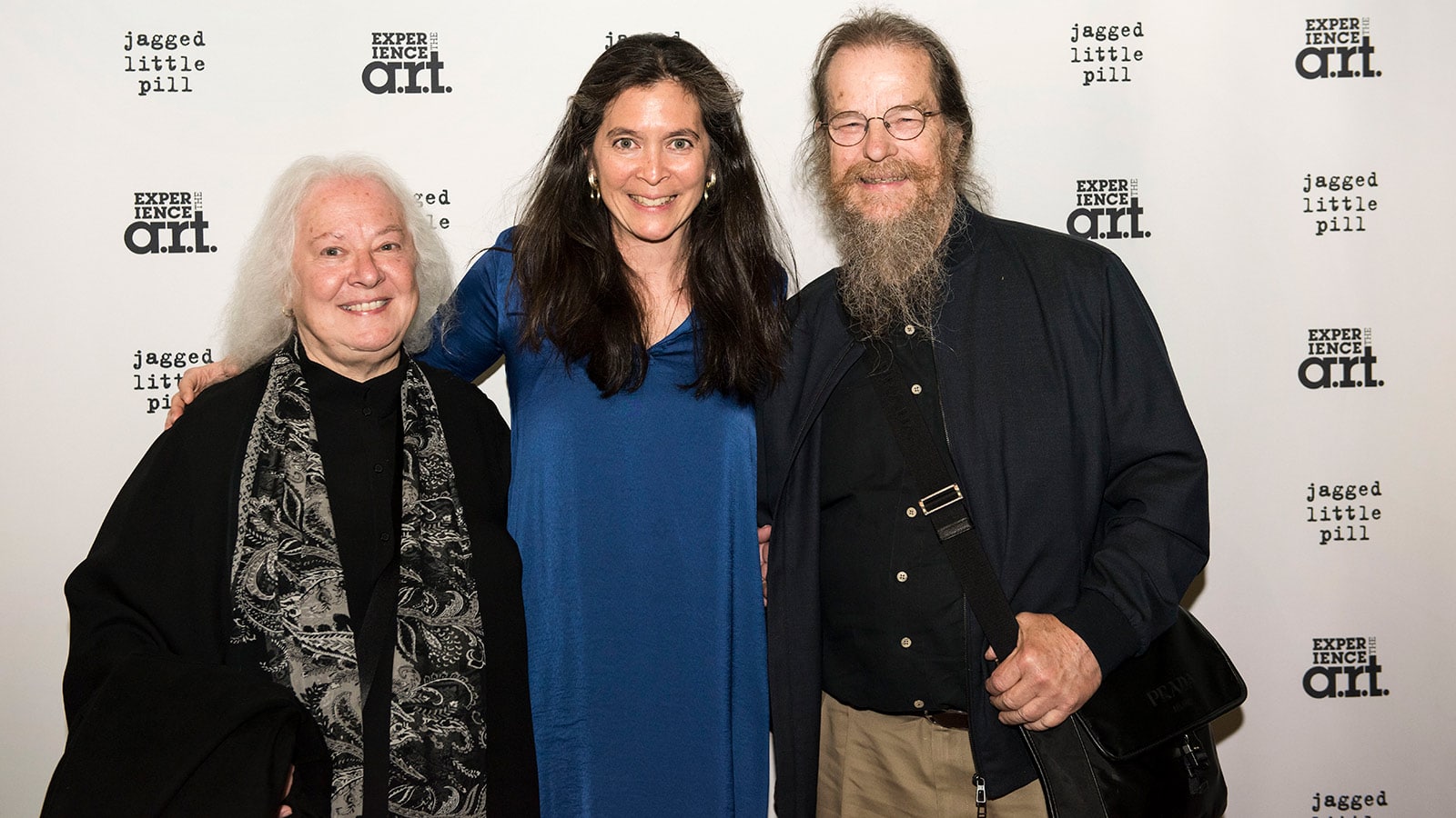 Left to right: Helen Meyer, Diane Paulus, John Meyer