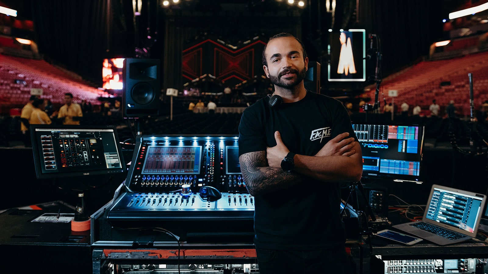 Lucas Pinzón, FOH Engineer