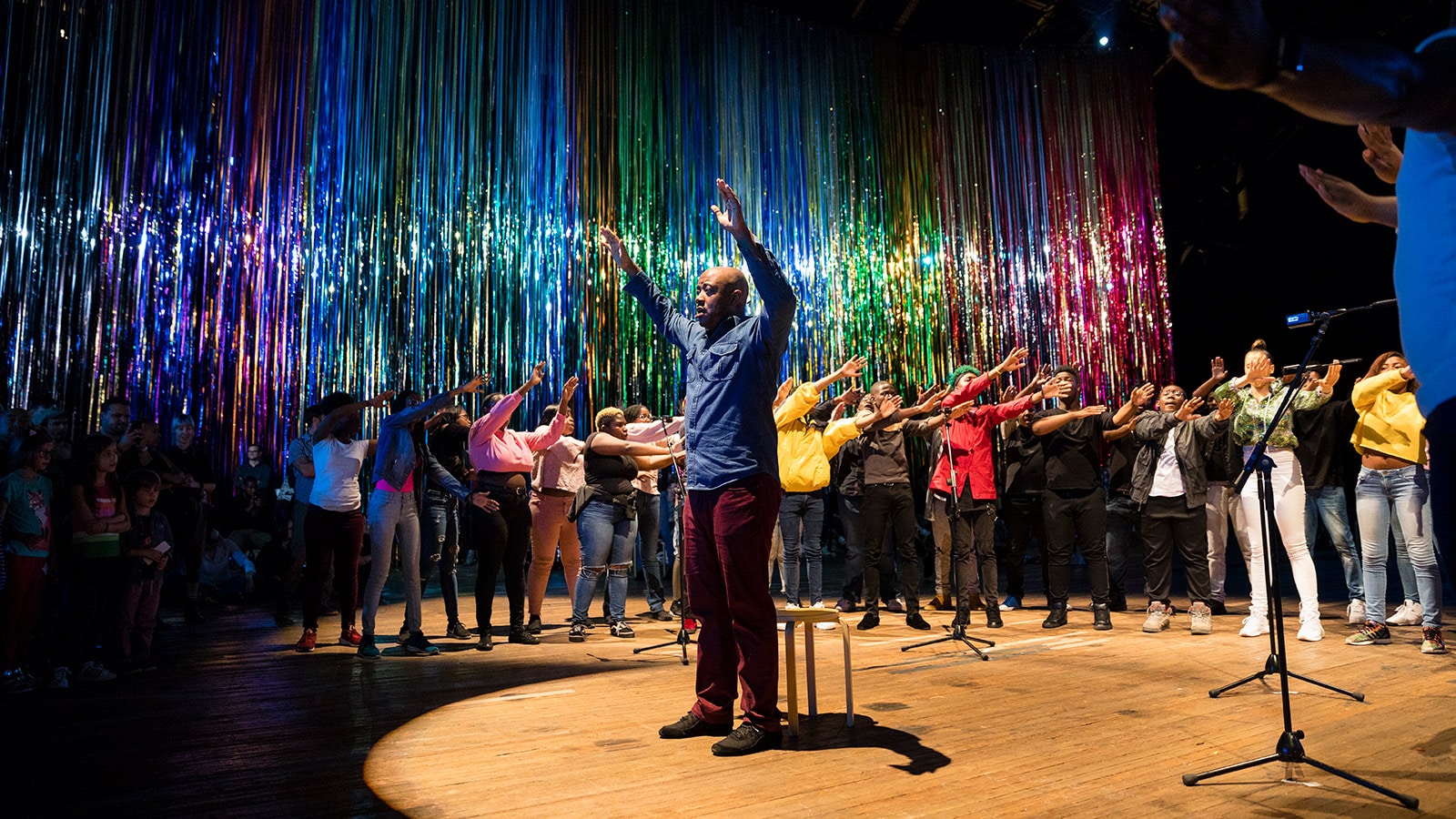 The Let Go, an immersive performance and installation by Nick Cave at Park Avenue Armory