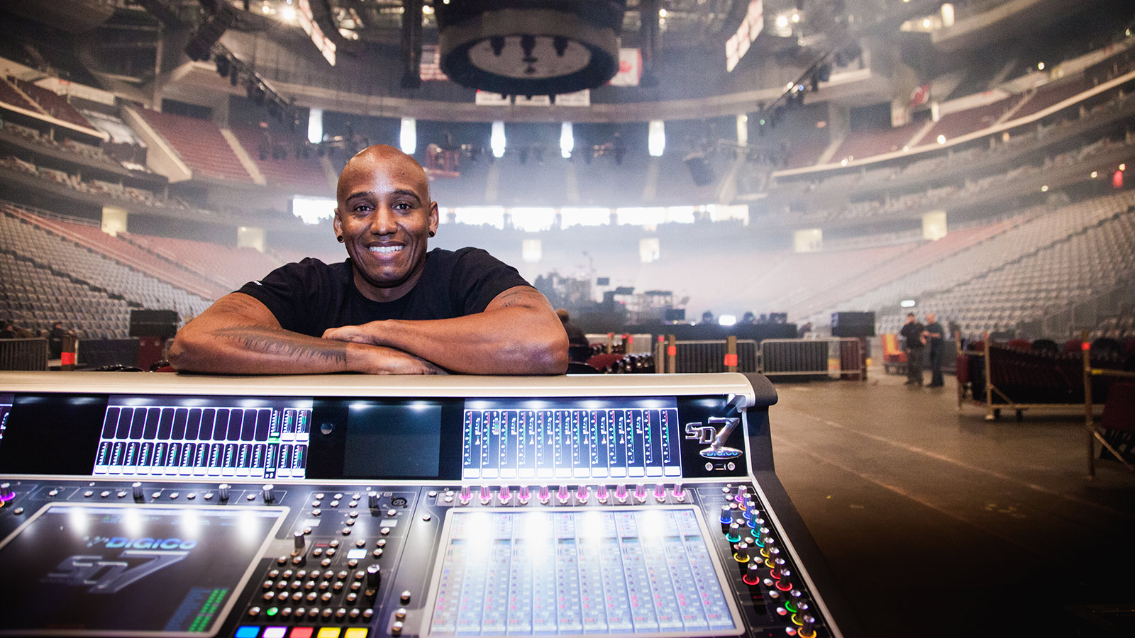 Jose Rivera, Marc Anthony FOH Engineer 