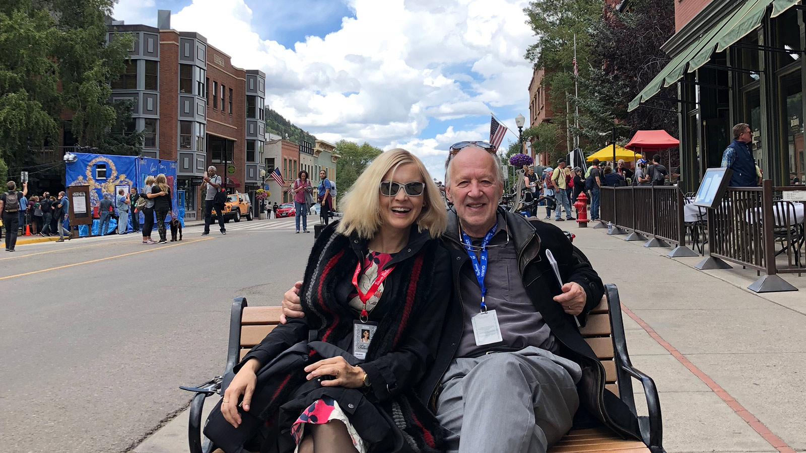 Lena and Werner Herzog