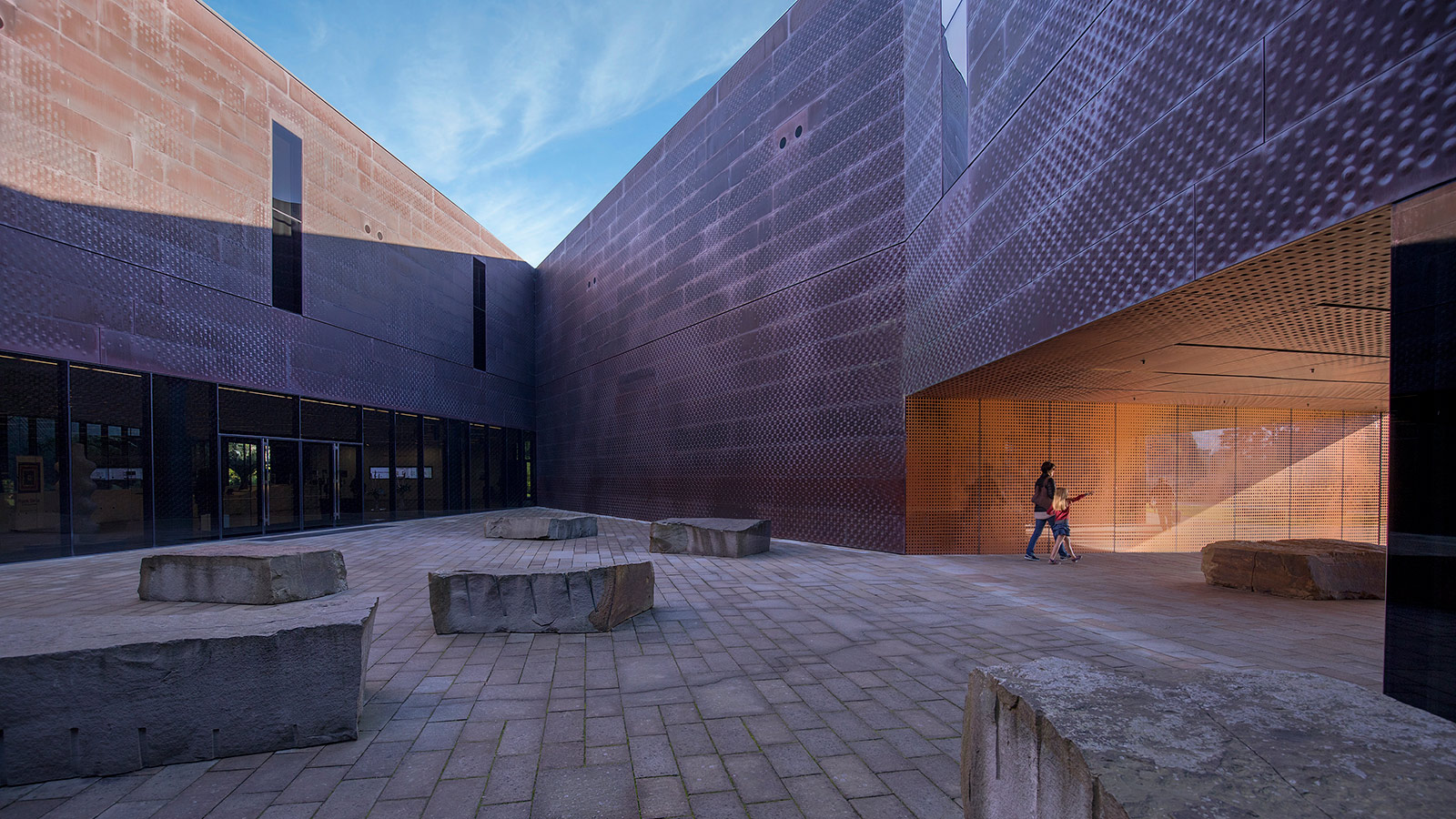 de Young Museum — Diller Court with Andy Goldsworthy's 