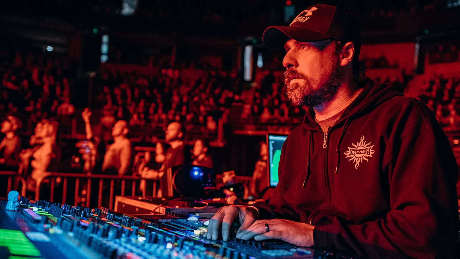 Scott Tkachuk, FOH Engineer, Godsmack