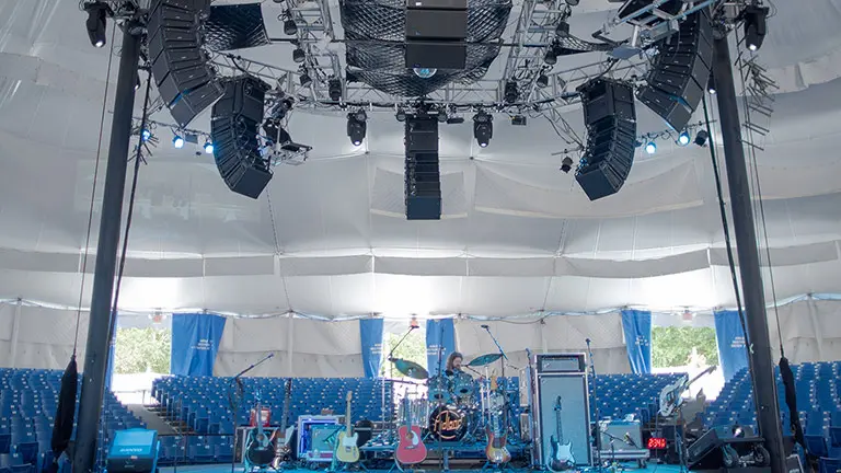 Cape Cod Melody Tent Thrives with LEOPARD