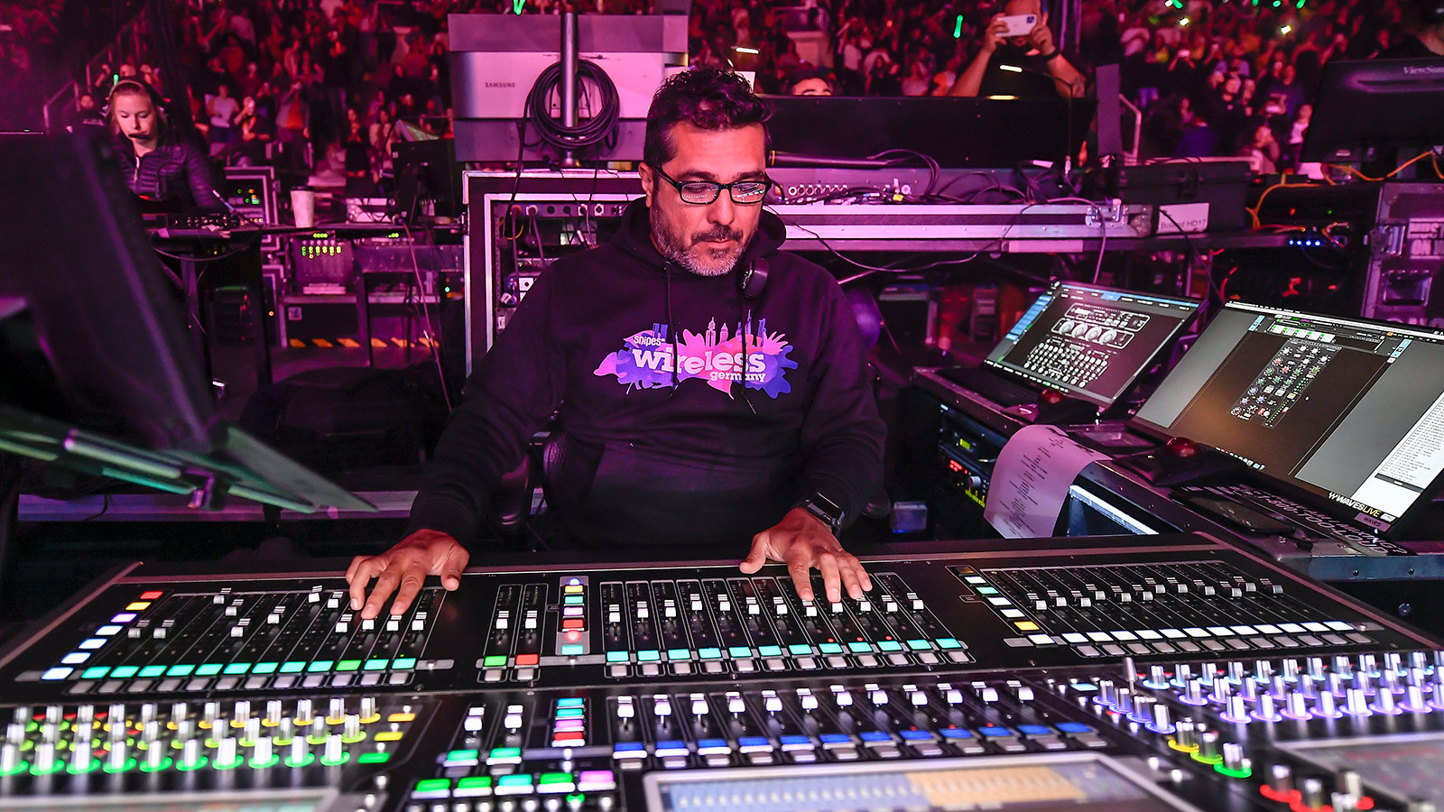 John Buitrago, FOH Engineer