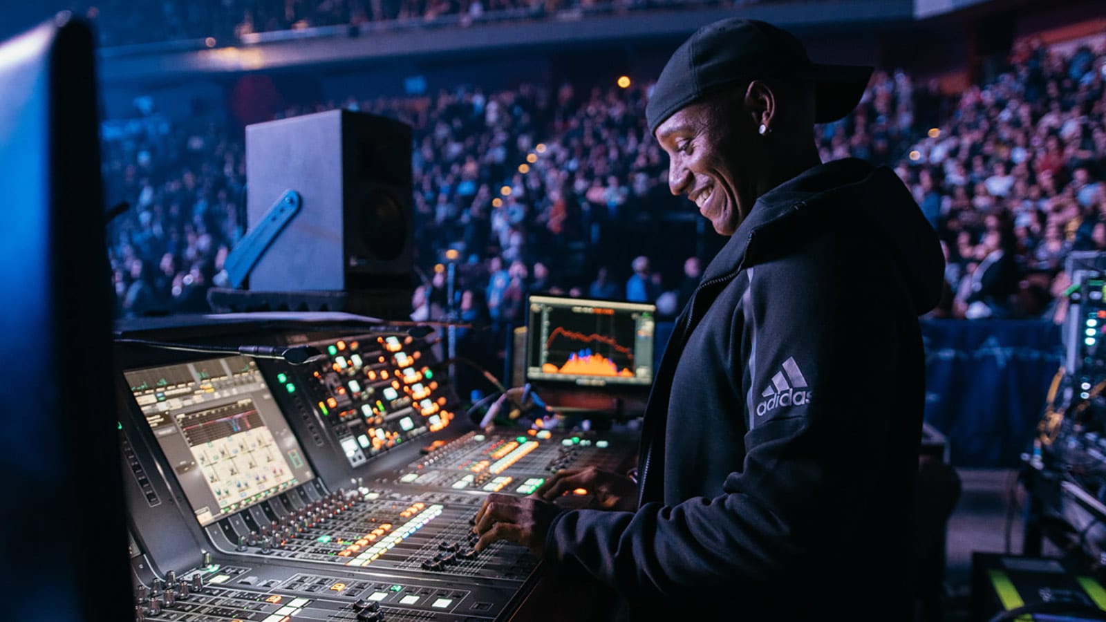 Jose Rivera, FOH Engineer, Marc Anthony at Mohegan Sun Arena, Uncasville, CT