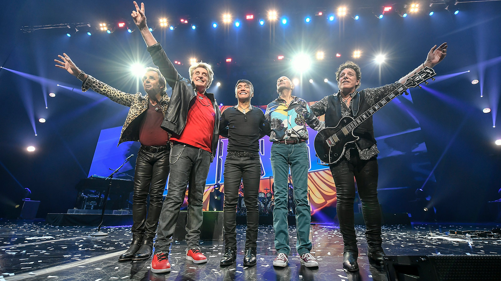 Jonathan Cain; Ross Valory; Arnel Pineda; Steve Smith; Neal Schon