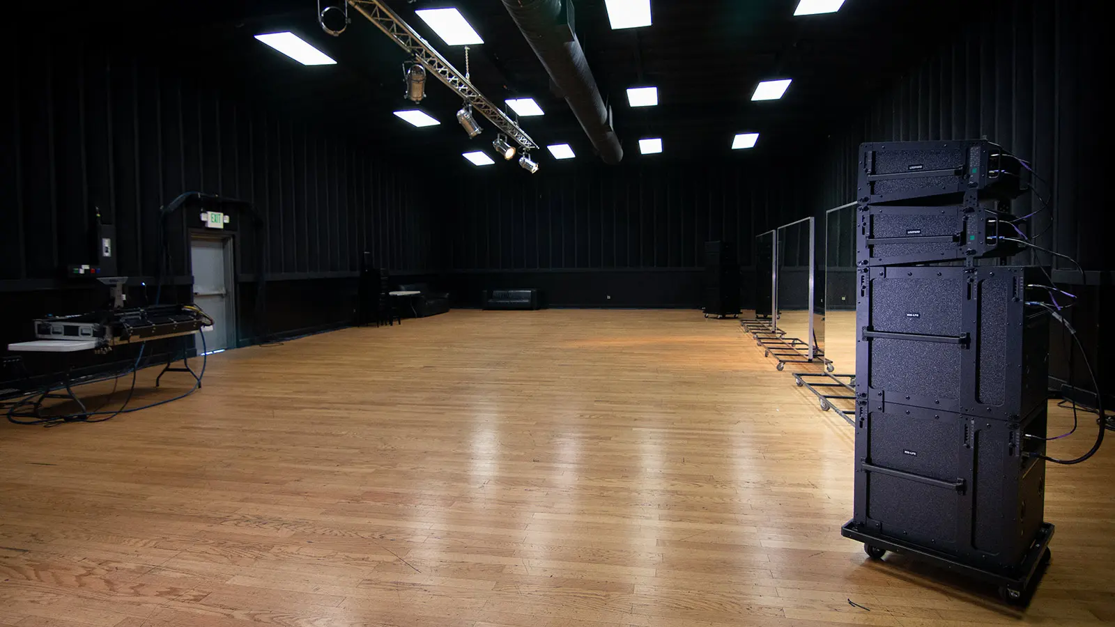 CenterStaging Rehearsal Studios Elevate Audio with Meyer Sound LEOPARD Systems