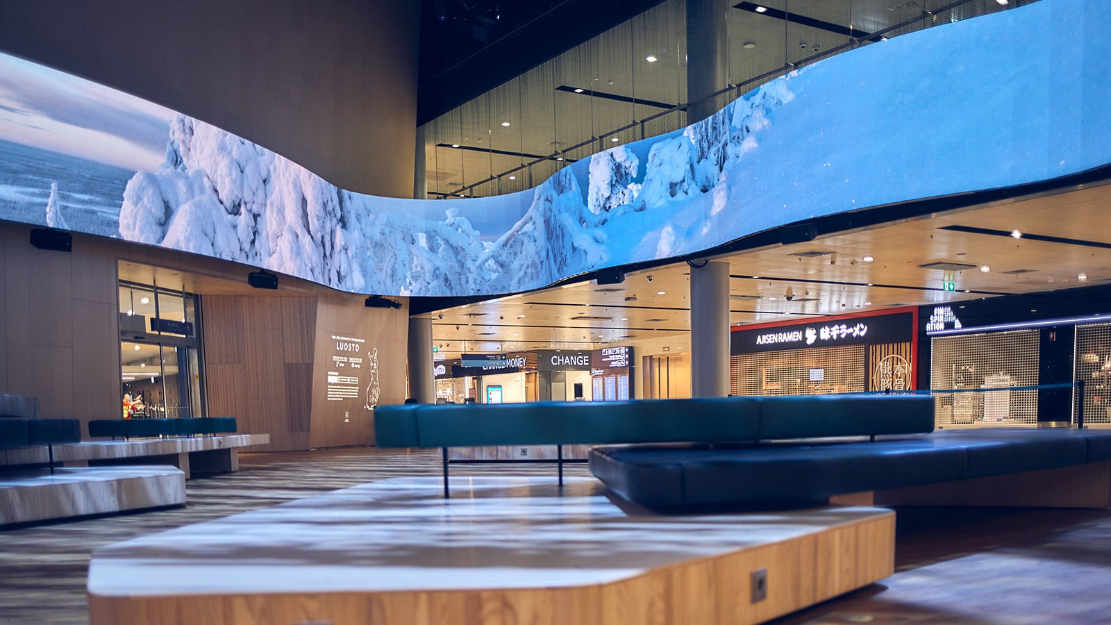 Meyer Sound Loudspeakers Enhance the Natural Ambience at Helsinki Airport’s “Aukio”