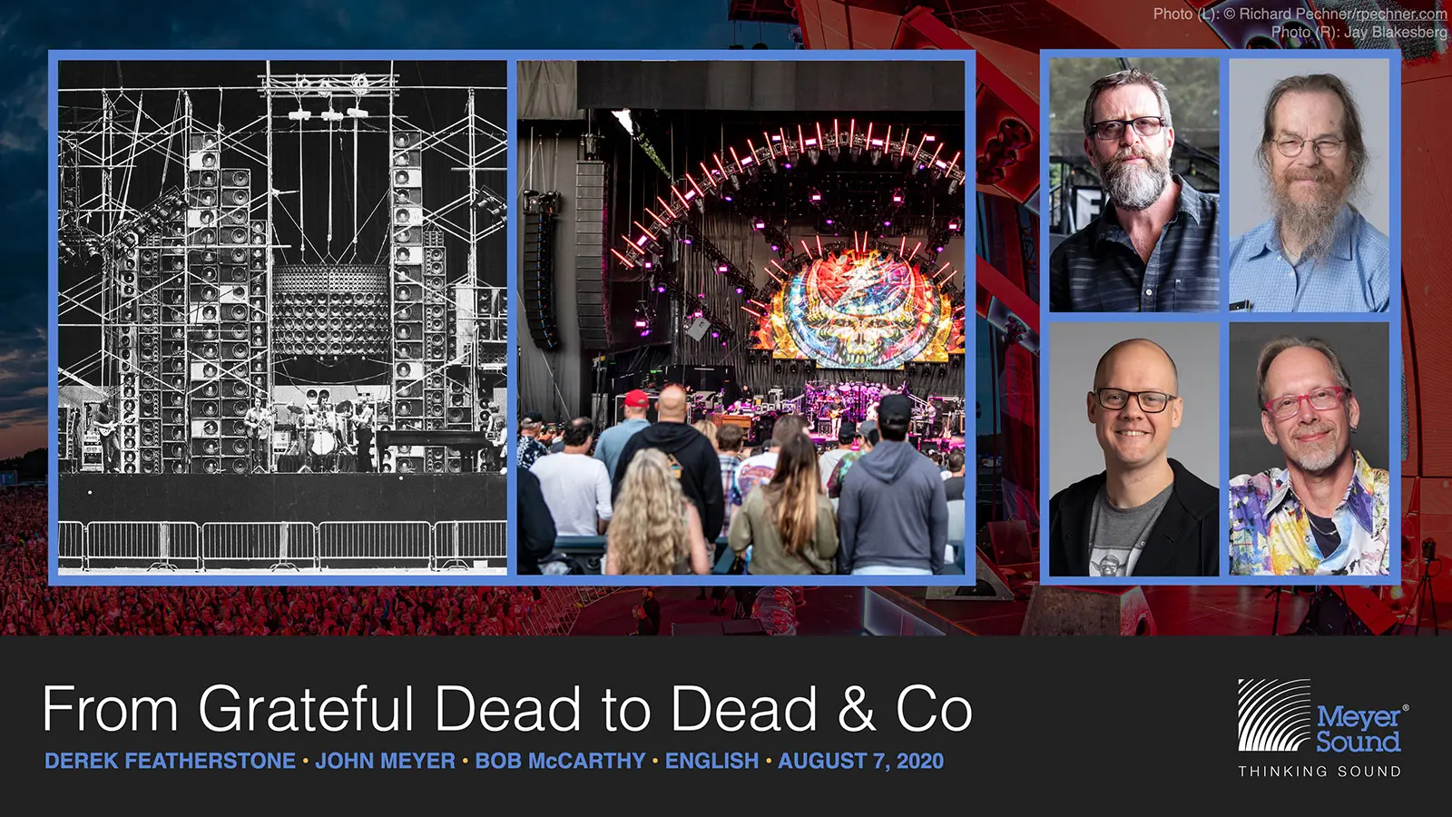 Meyer Sound Summer Webinar Program to Wrap with Grateful Dead Roundtable