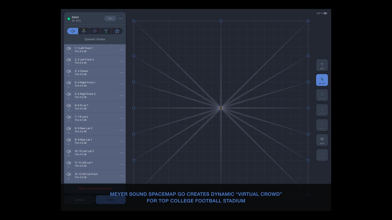 Meyer Sound Spacemap Go Creates Dynamic “Virtual Crowd” for Top College Football Stadium