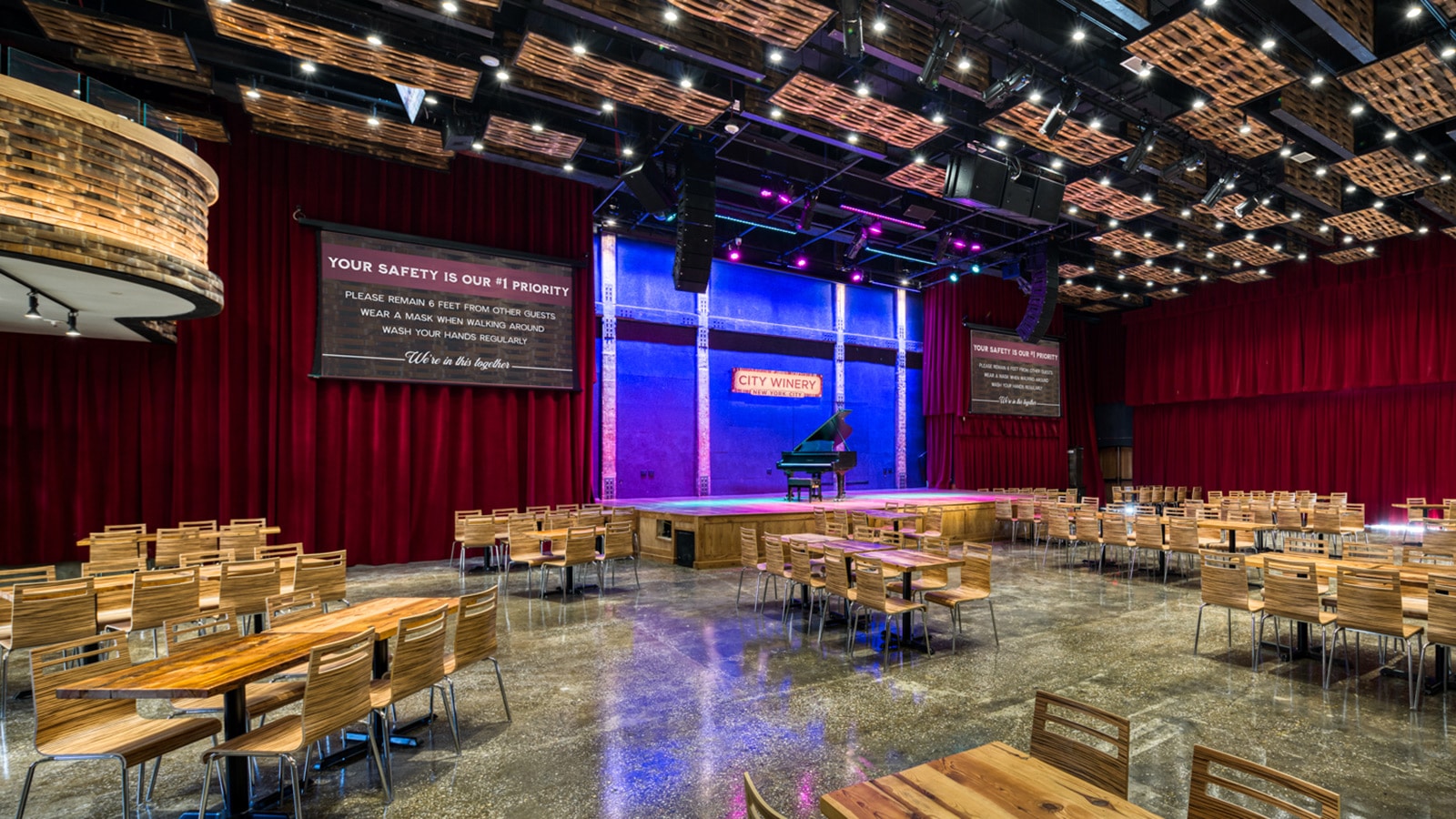 Meyer Sound LINA Draws Rave Reviews at New Flagship City Winery New York