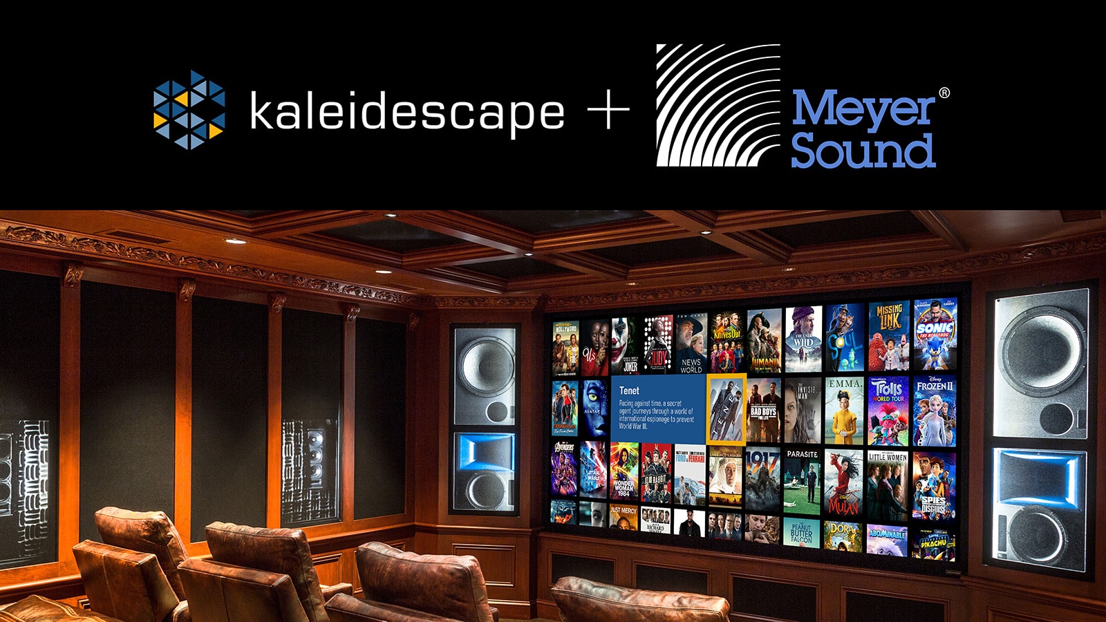 Meyer Sound and Kaleidescape Announce Collaboration Ahead of CEDIA