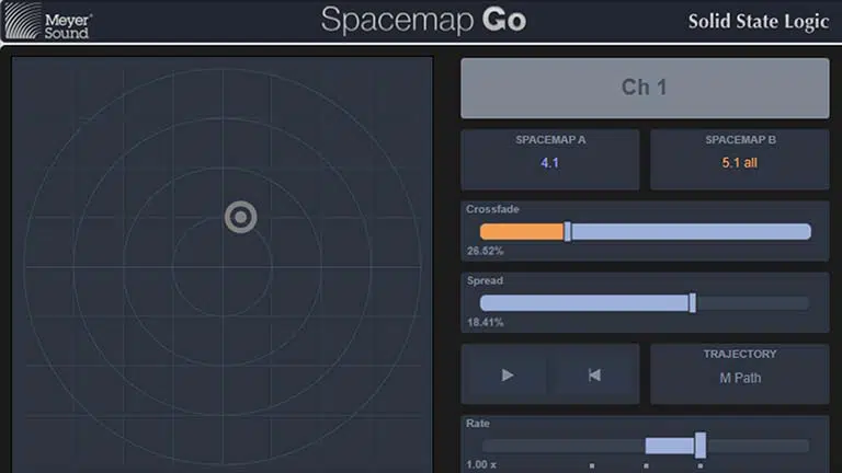 SSL Live Integration and New DAW Plugins for Spacemap Go