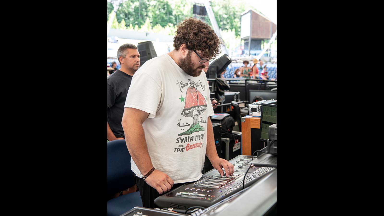 Nathan Gilberg, FOH Engineer for Duane Betts