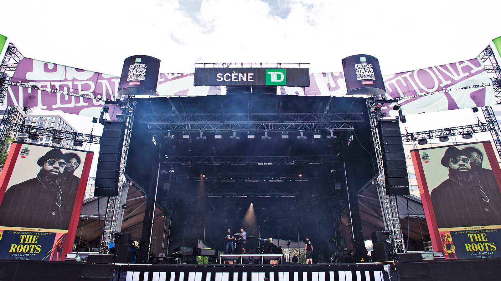 Scène TD main stage