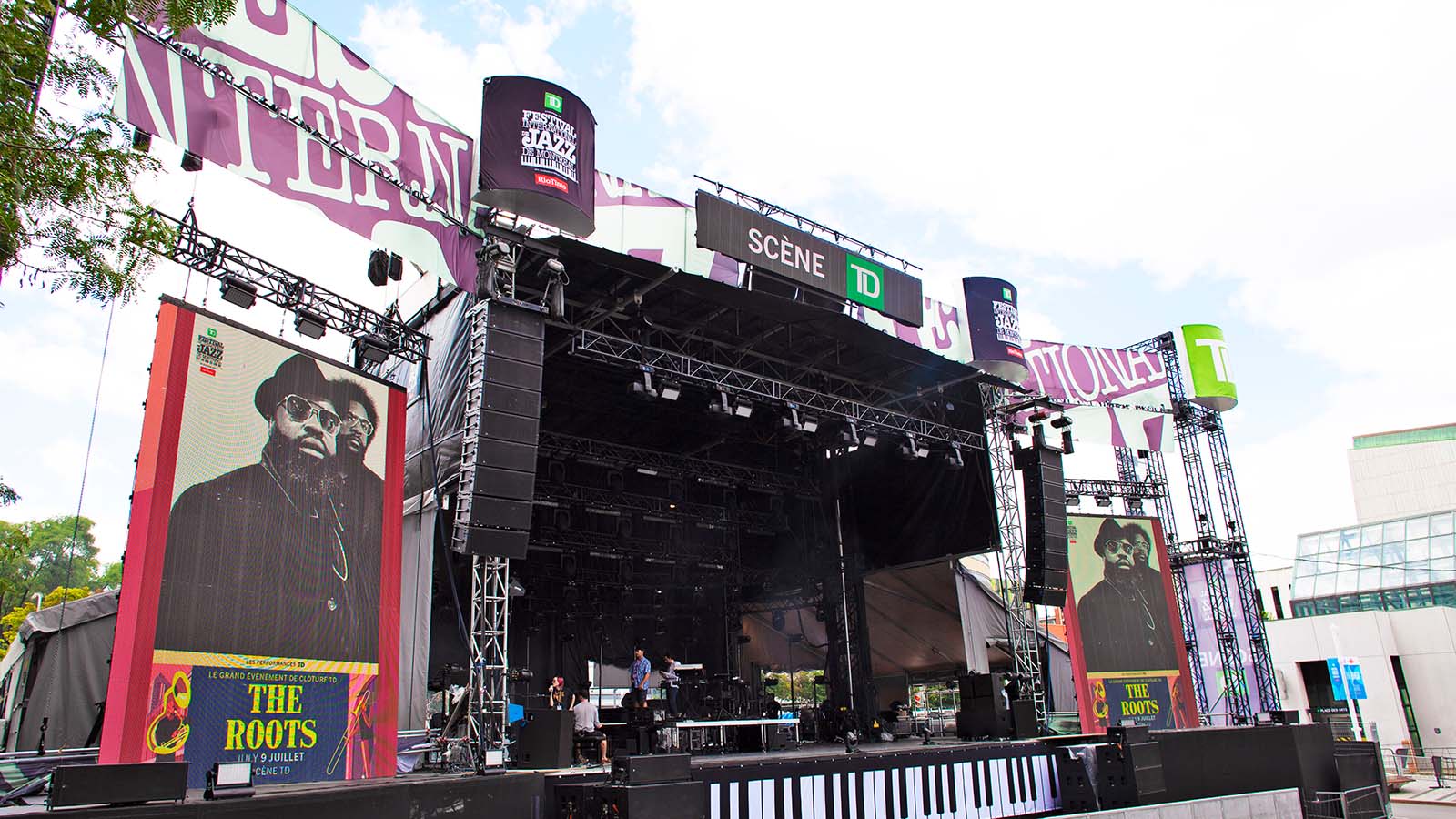 Scène TD main stage