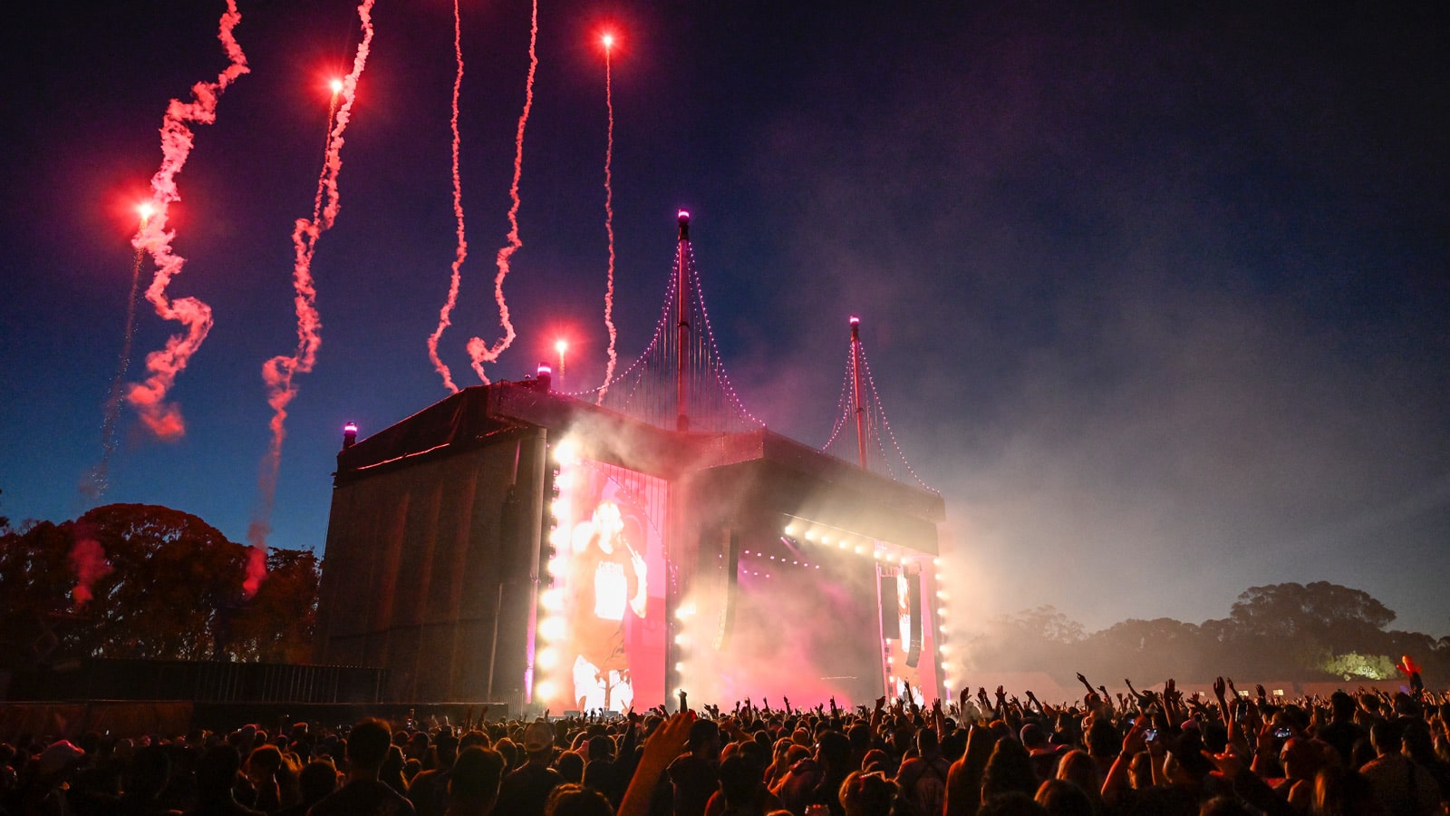 Outside Lands Festival in San Francisco, CA