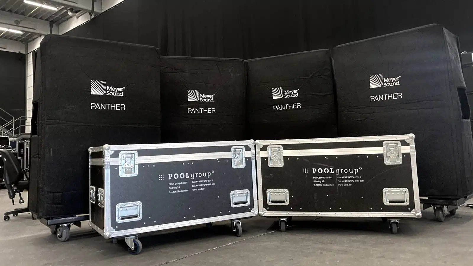Meyer Sound PANTHER Bolsters Germany’s POOLgroup Global Touring and Events Business