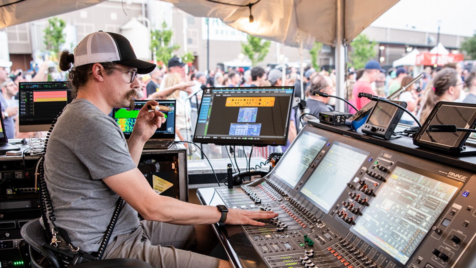 Goose PM/FOH Engineer Eric Loomis