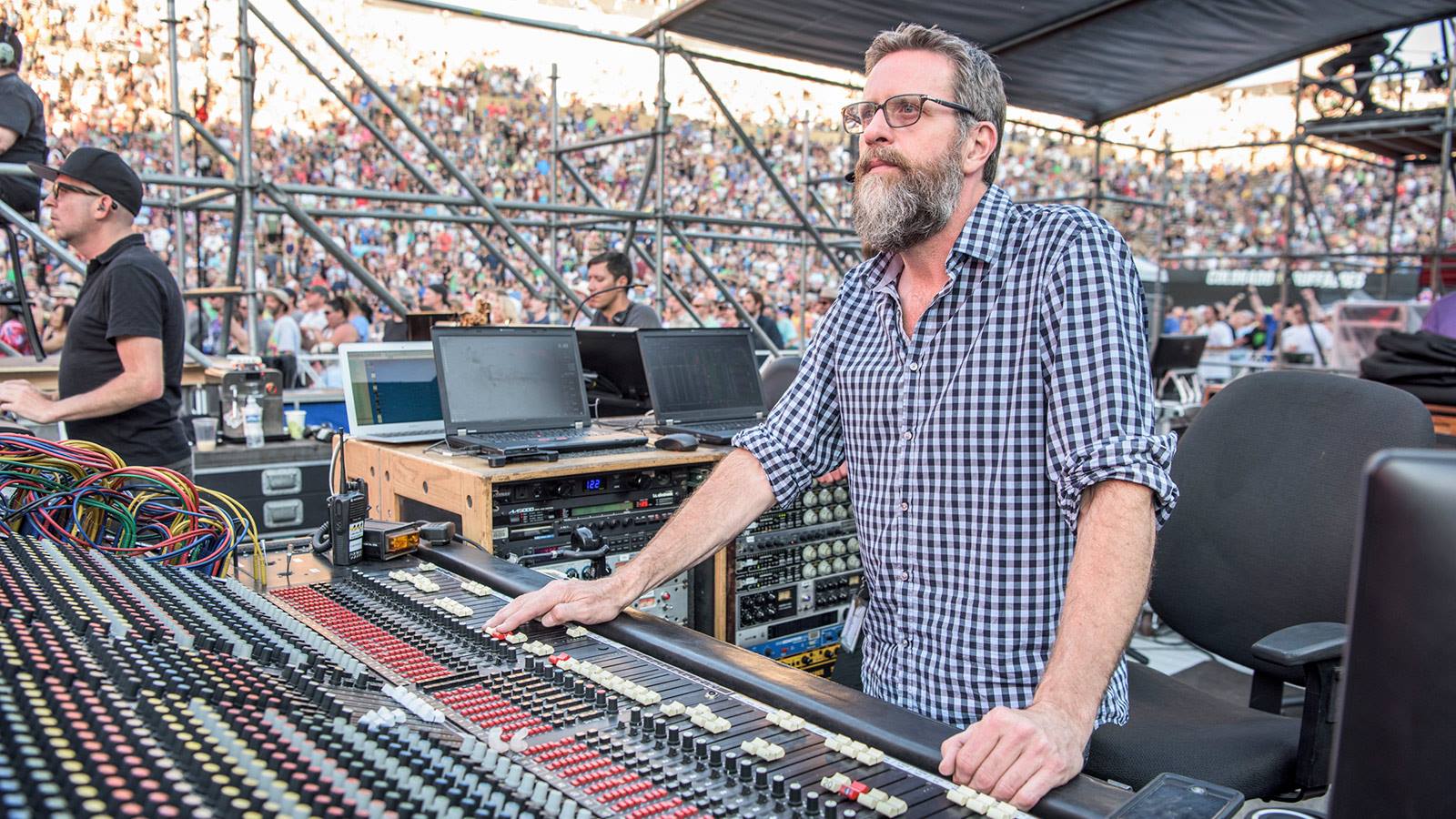 Dead & Company Tour Director and FOH Engineer, Derek Featherstone