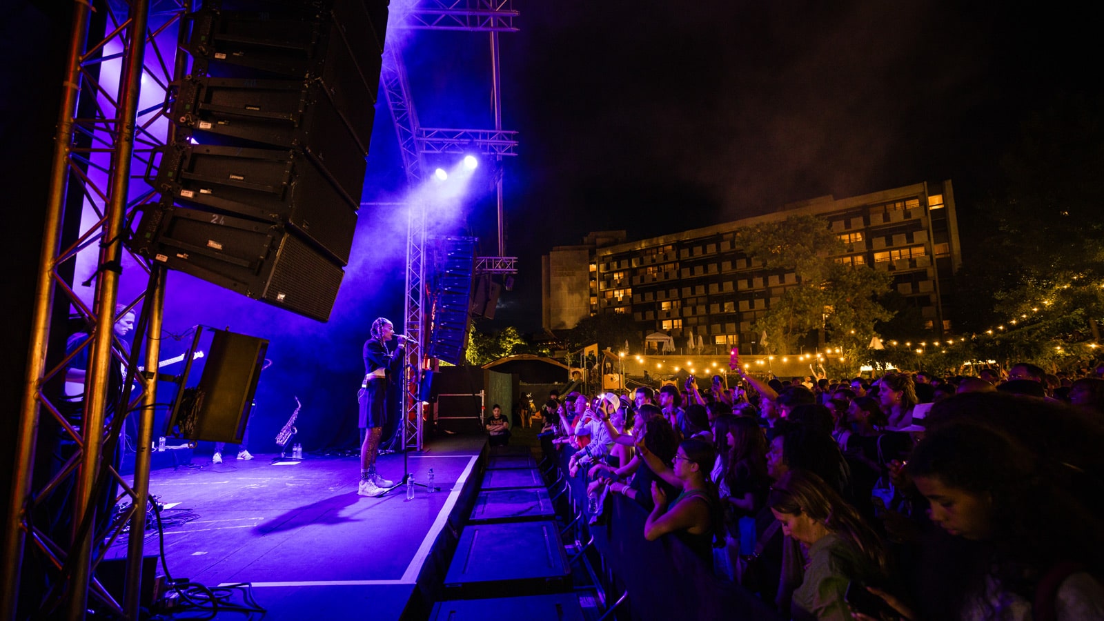 Naomi Lareine at the Super Bock Stage