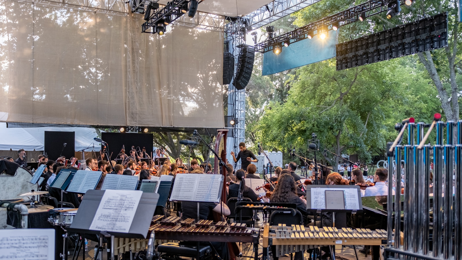 Festival Orchestra Napa, Festival Napa Valley Stage at Charles Krug, St. Helena, CA