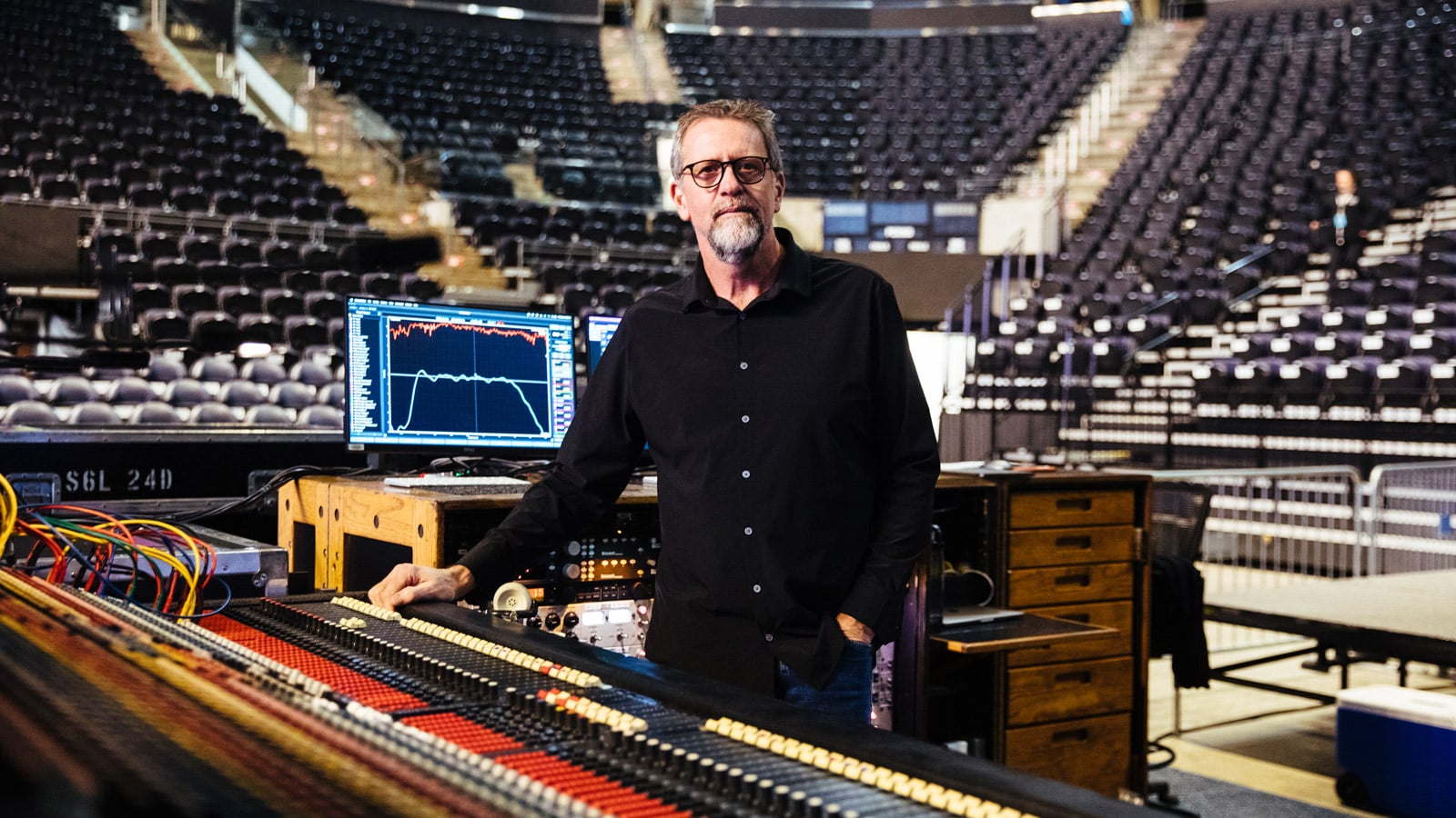 Derek Featherstone, FOH Engineer and CEO of UltraSound