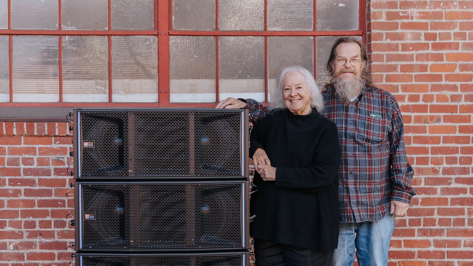 (L-R) Helen Meyer and John Meyer