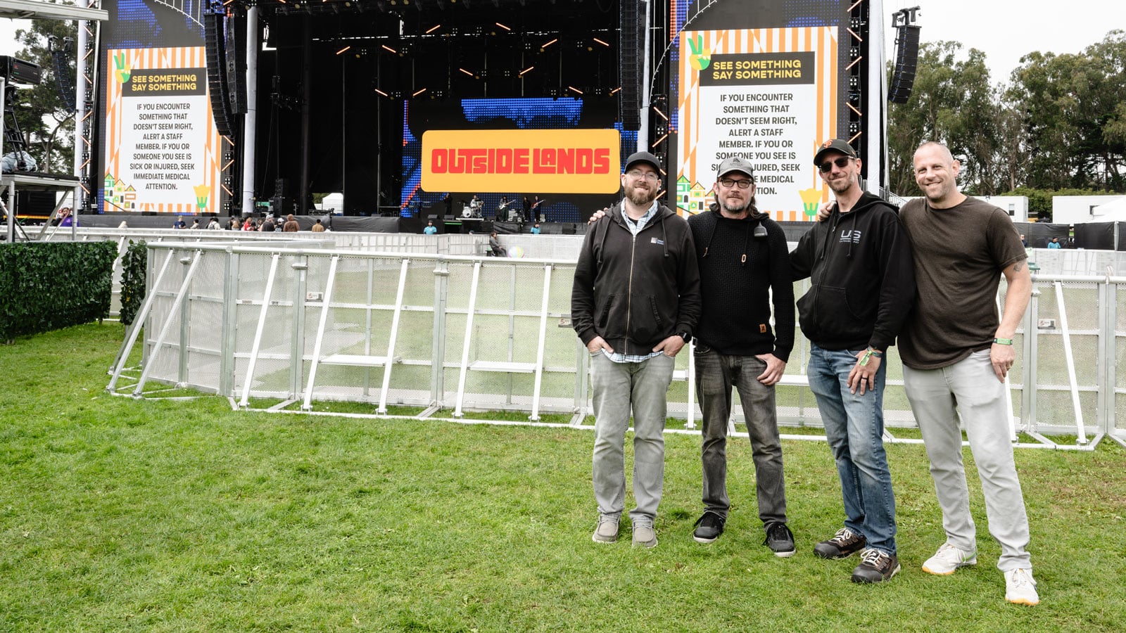  (L-R) Kevin Smith, Jason Mills, Tom Lyon, and Josh Osmond