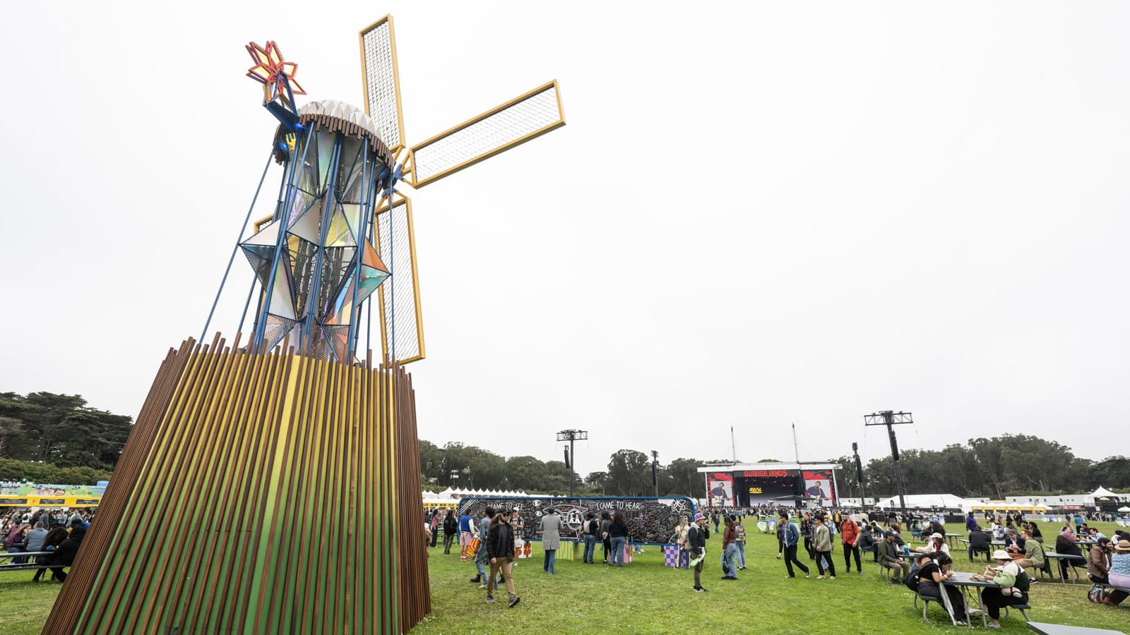 Meyer Sound PANTHER and 2100-LFC Power Main Stage at Outside Lands 2024